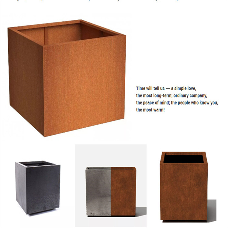 Steel Tin Planter Box Steel Tin Planter Box