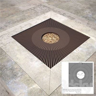 Решетка из кортеновской стали