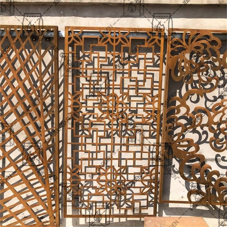 Weathering Steels Fency