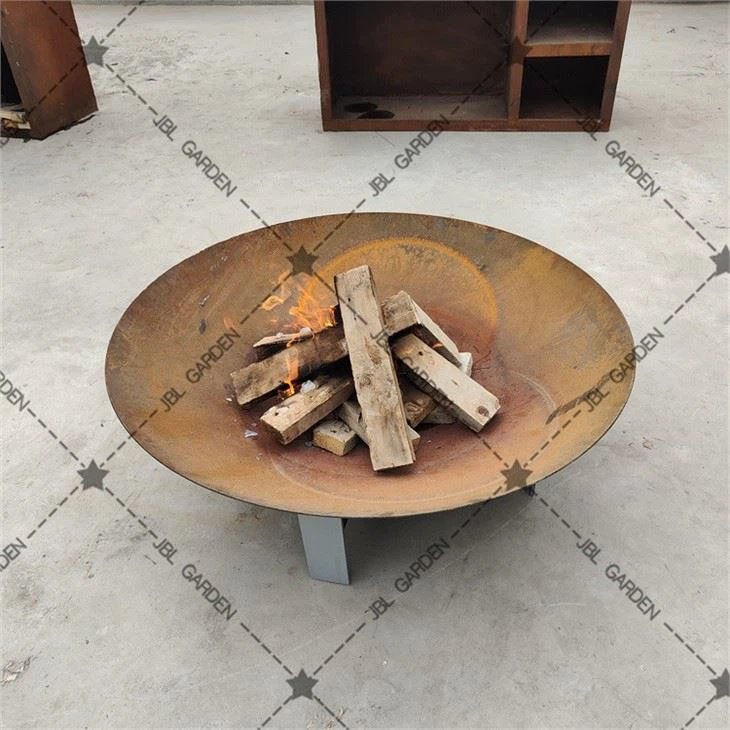 Water Bowls Metal Corten Steel Fire Pit