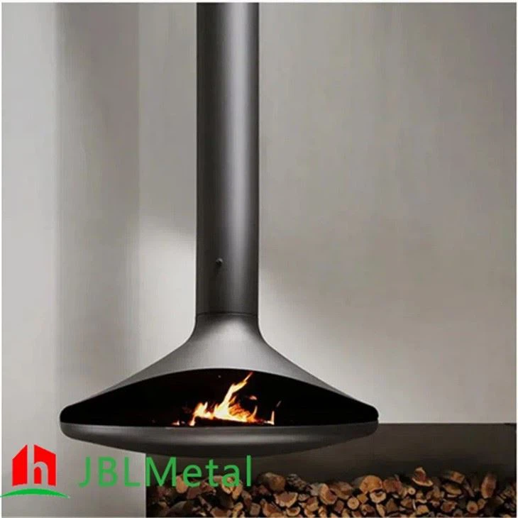 Carbon Steel Hanging Suspended Fireplace