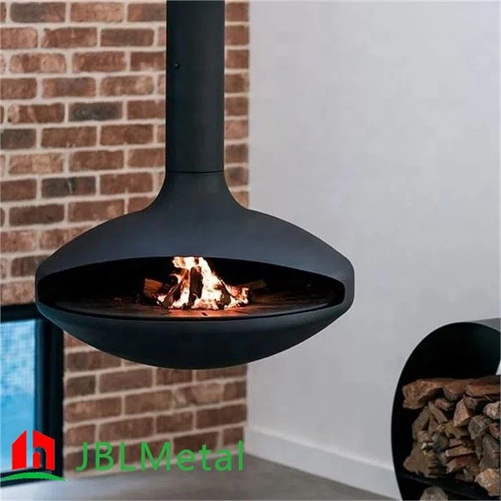 Carbon Steel Hanging Suspended Fireplace