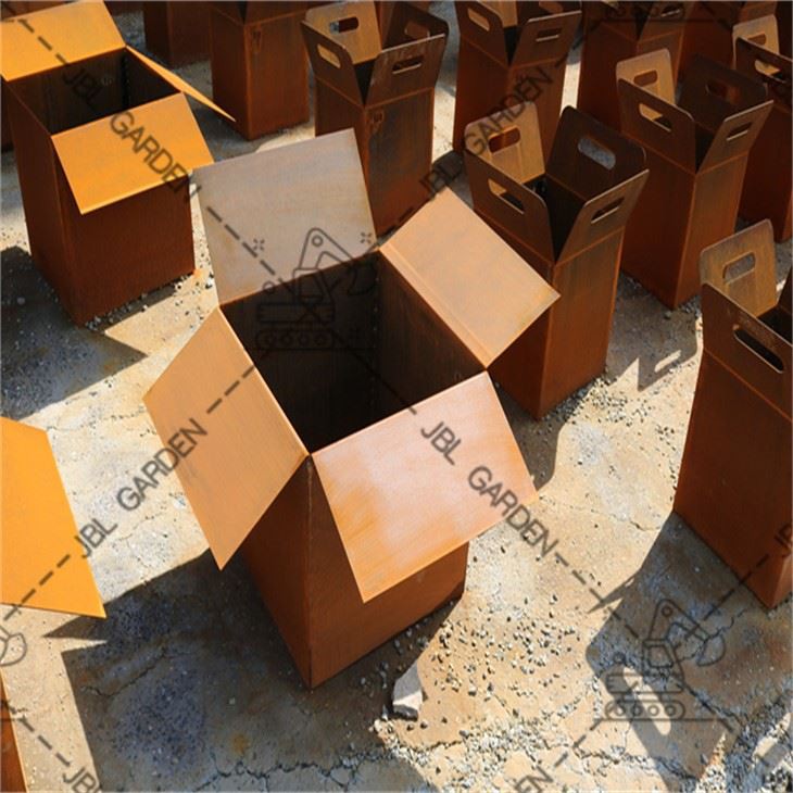 Дешевые плантаторы из стали Corten