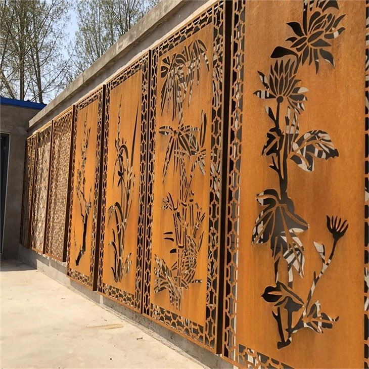 Cheap Rusty Corten Steel Panel