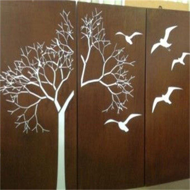 Садовые экраны Corten