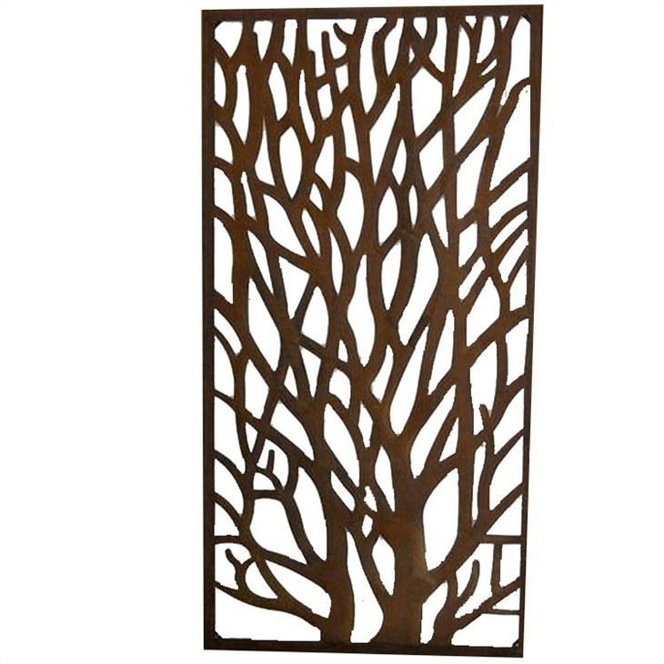 Corten Garden Screens