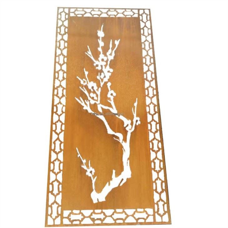 Corten Garden Screens