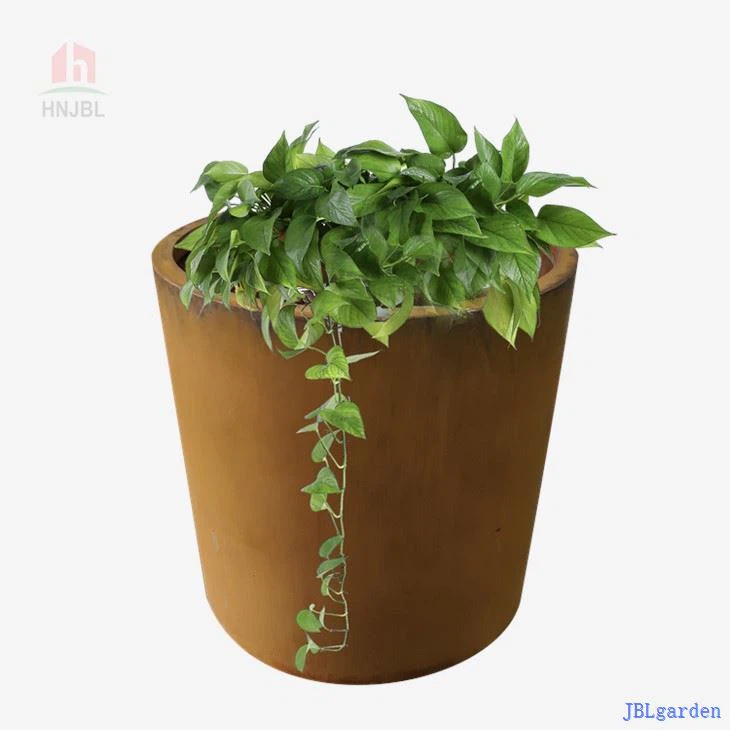 Ящики для растений Corten Steel для ландшафтного проекта