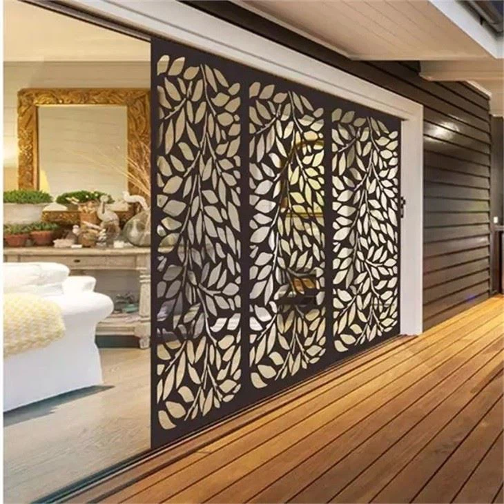 Decorative Metal Privacy Fence Panels