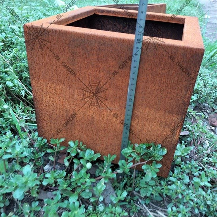 Galvanized Raised Planter Boxes