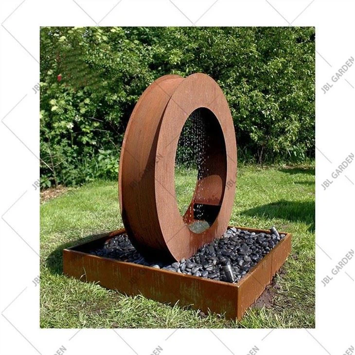 Идеи ландшафтного дизайна с Corten Steel