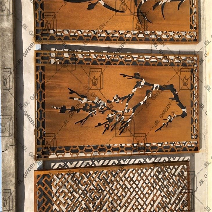 Комплекс дизайна металлического экрана конфиденциальности