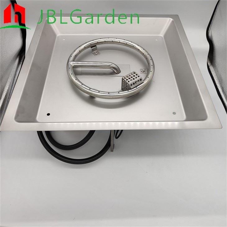 Natural Gas Outdoor Firepit Pan