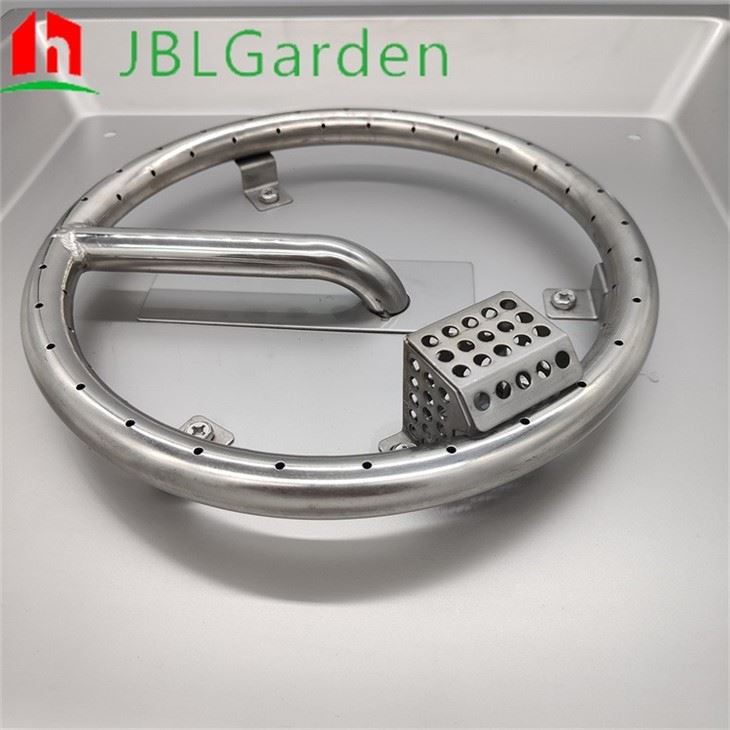 Natural Gas Outdoor Firepit Pan