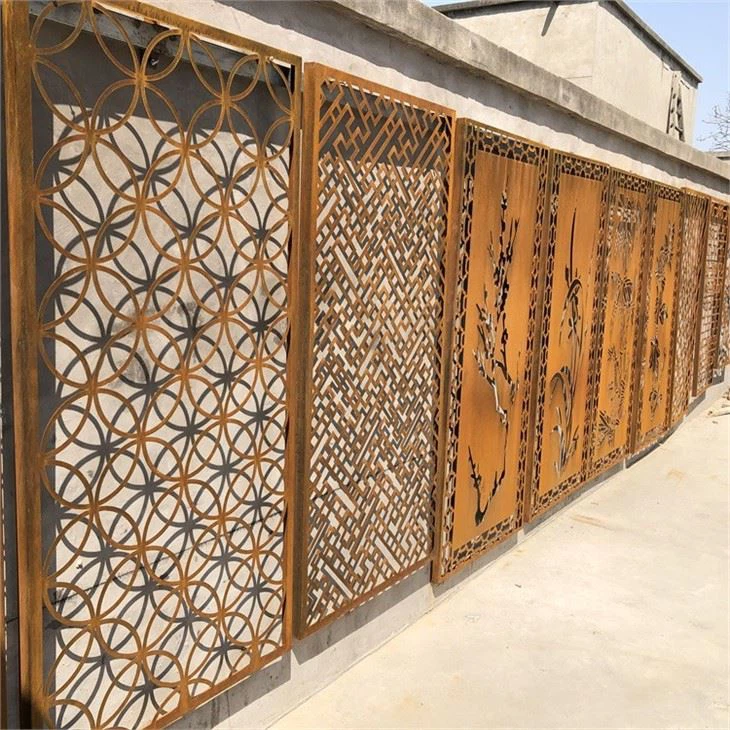 Room Divider Home Outdoor Metal Screen Panel