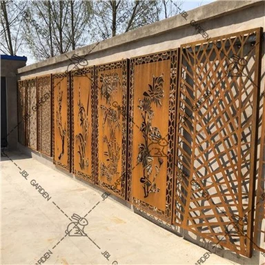Марракешская стальная панель ограждения Corten