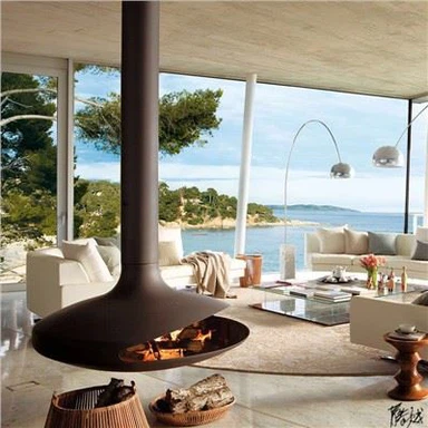 Подвесной камин