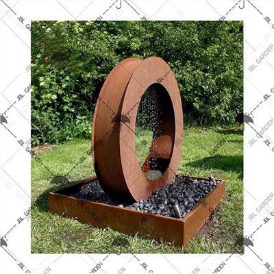 Водяные фонтаны Corten Steel Water Curtain