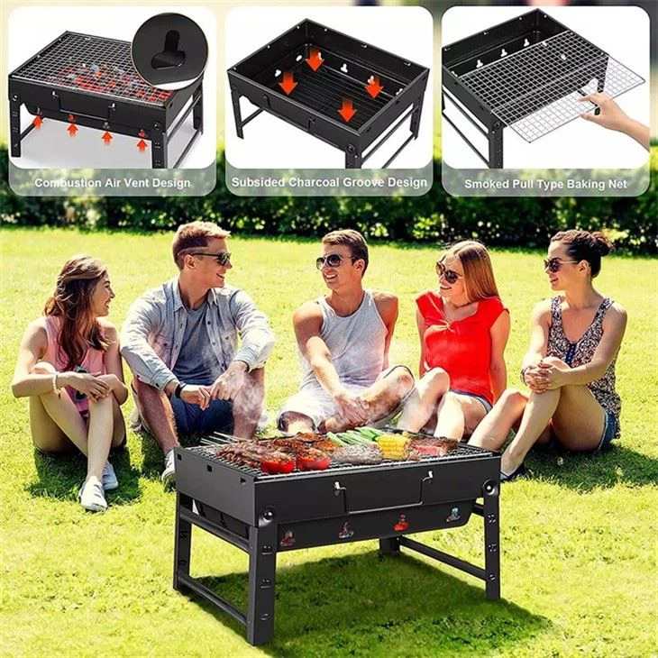 Stainless Steel Folding BBQ