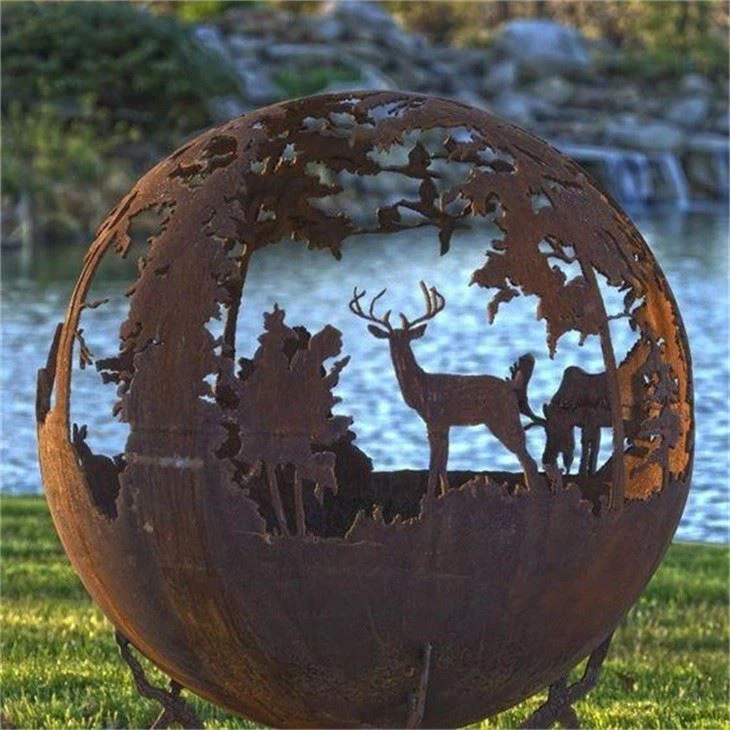 Warming Steel Fire Sphere