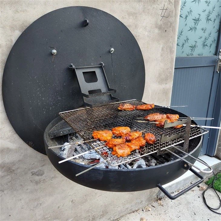 Wood Bbq Grill