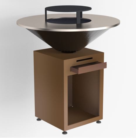 Wood Burning Grill Fire Pit