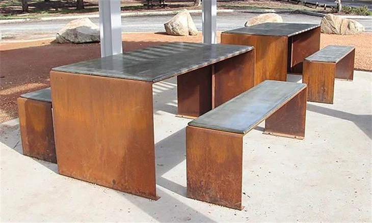 Modern Bench For Terraces And Urban