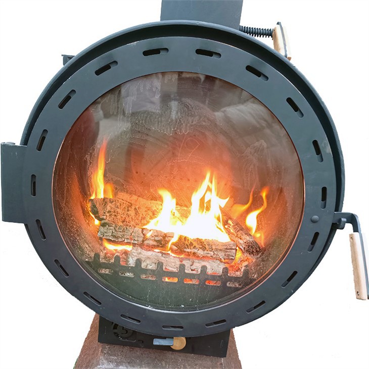 Дровяные подвесные обогревательные печи-камины