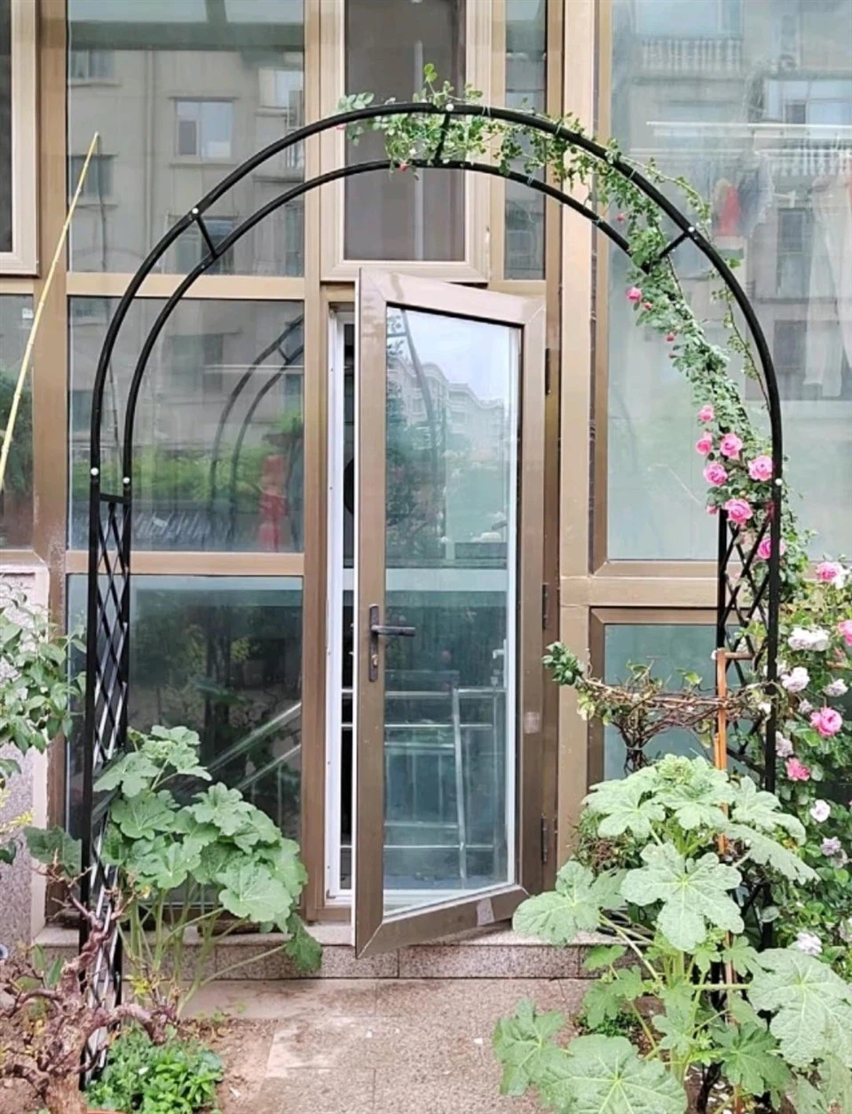 Garden Metal Flower Trellis