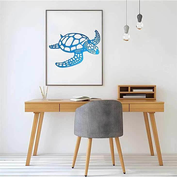 Iron Turtle Wall Decor