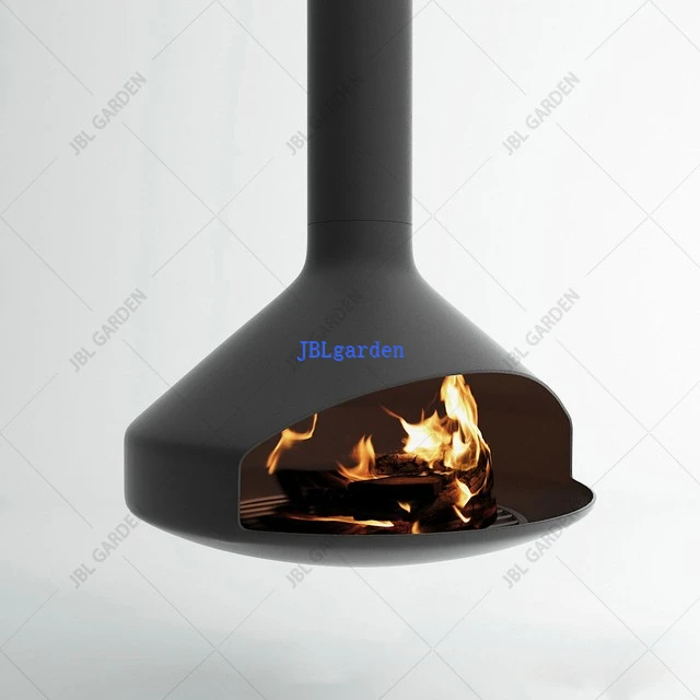 Modern Hotel Villa Roof Mounted Fireplace