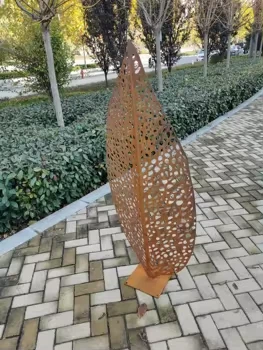 Outdoor Decoration Leaf Sculpture