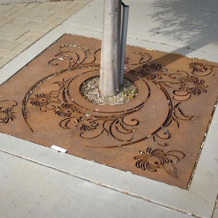Outdoor Decorative Metal Tree Grate