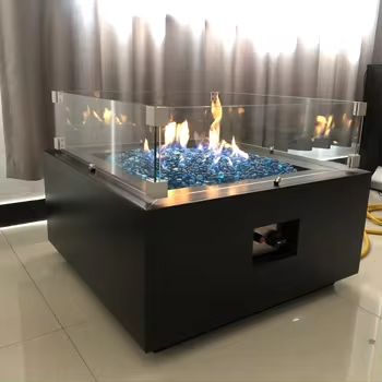 Outdoor Use Steel Gas Fire Pit