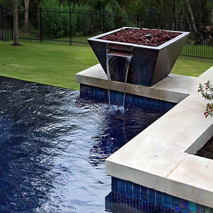 Swimming Pool Water Fire Bowl