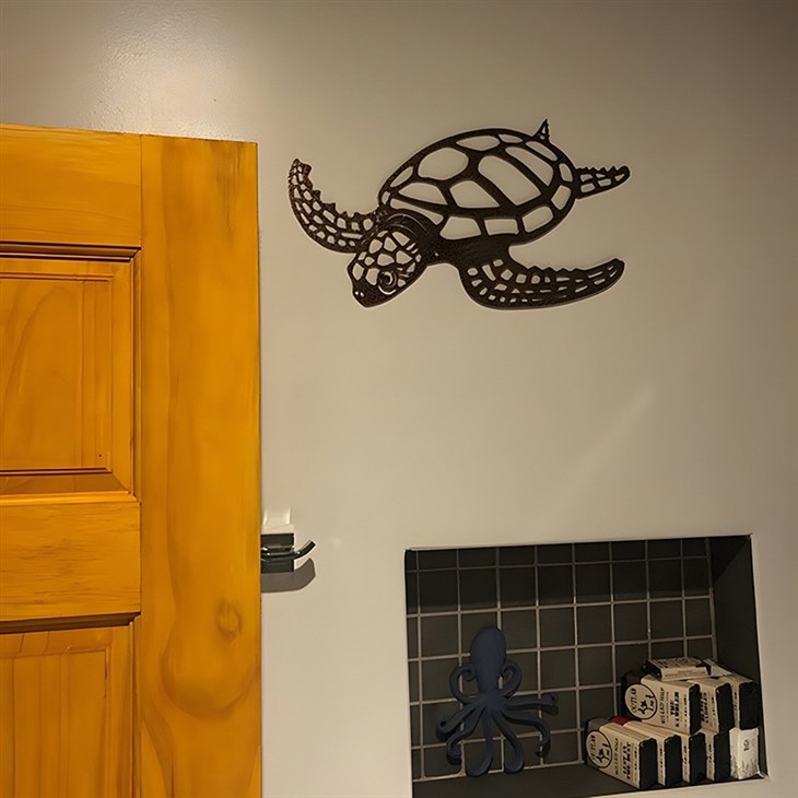 Turtle Shaped Wall Decor